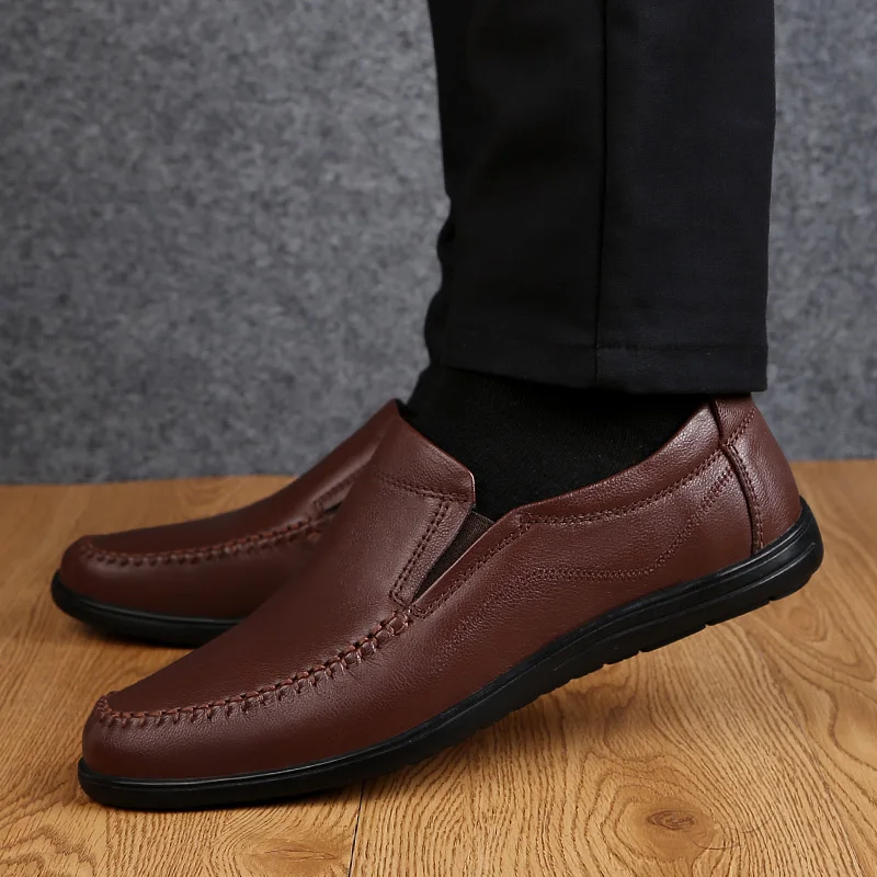 

for male breathable sneaker casual mens black sneakers man shoe loafers running men sports Casual wear leather mens new sport