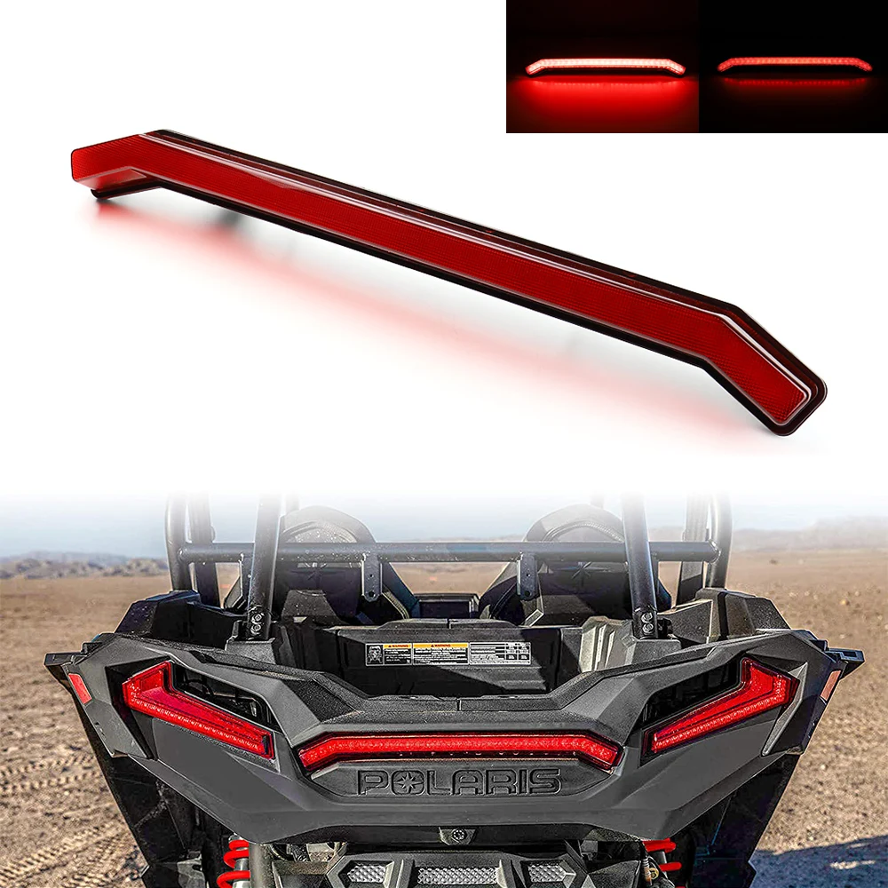

Red RZR 1000 XP LED Tail light Rear Center Accent Lamp Taillight for Polaris RZR RS1 1000 XP 2017-2019 SPORTSMAN RZR XP TURBO