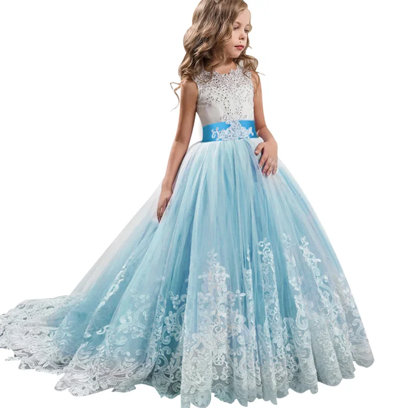 Цветочное романтическое свадебное платье для девочек подружки невесты на день