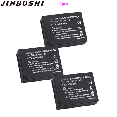 4 шт. NP-W126 NP W126 Камера Батарея+ двойной Зарядное устройство для ЖК-дисплея с подсветкой Fujifilm X-T20 XT20 X100F X-H1 XH1 X-A5 XA5 X-A20 XA20 X-E3 XE3 X-T3 XT3 - Цвет: 3X Battery