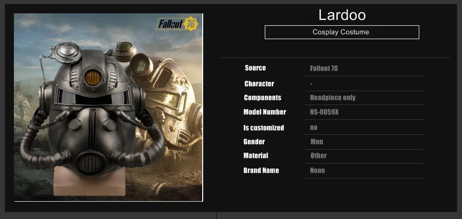Fallout 76 4 Косплей Нейт маска PC игра костюм единственный выживший головной убор Хэллоуин-шлем карнавал реквизит ПВХ аксессуары вечерние