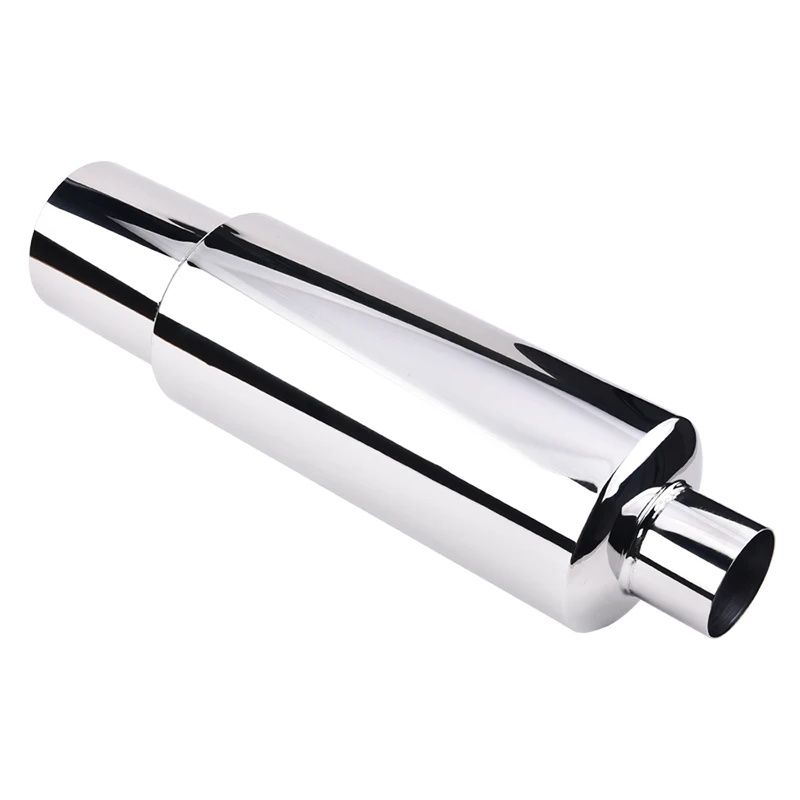 Автомобильный Универсальный глушитель для выхлопных газов нержавеющая сталь 2 5