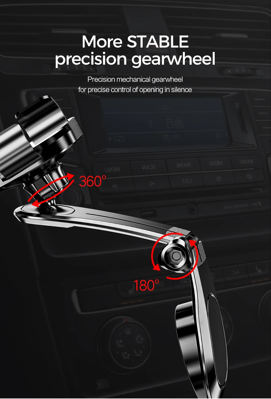 ROCK Складной автомобильный держатель для телефона для iPhone X XS samsung huawei Gravity Dashboard паста подставка для мобильного телефона универсальный смартфон