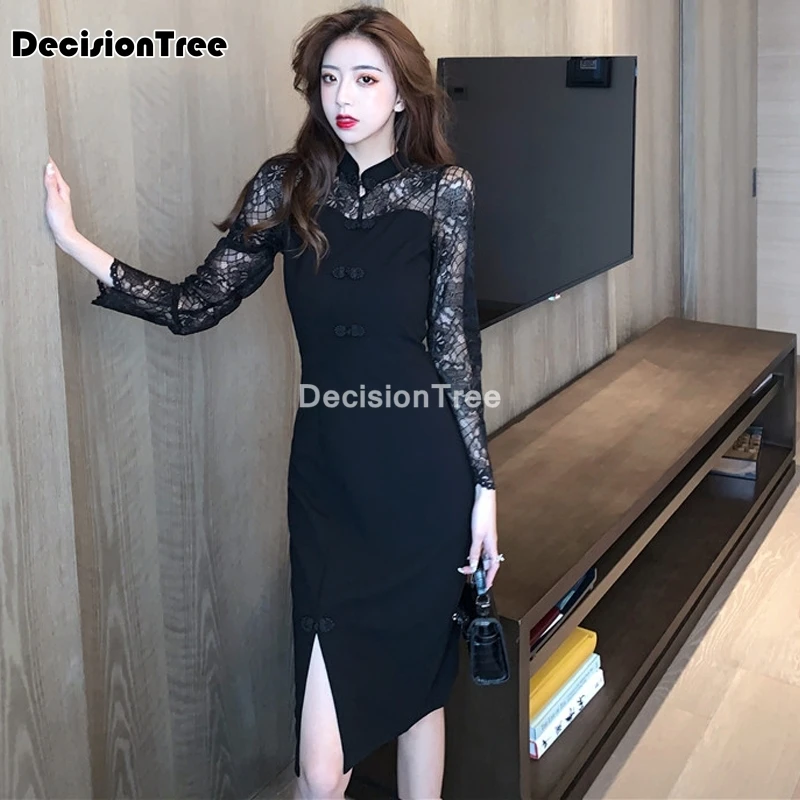 2021 китайское платье традиционное простое из вискозы винтажное женское с