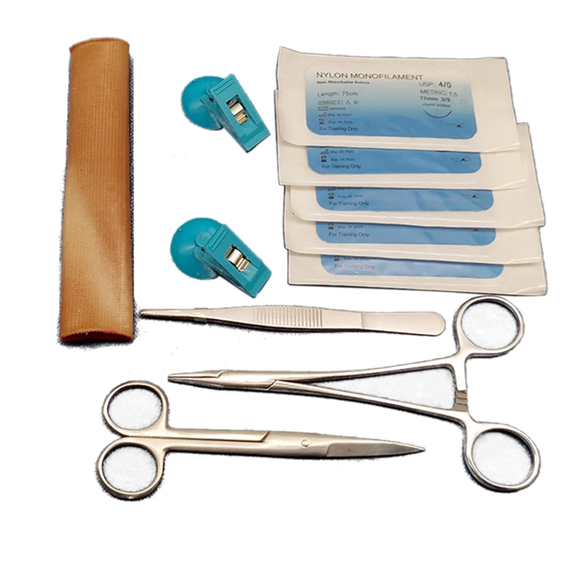 

Suture Practice Kit Silicone Human Skin Suture Training Model Surgery Training Model For Student Suture Training