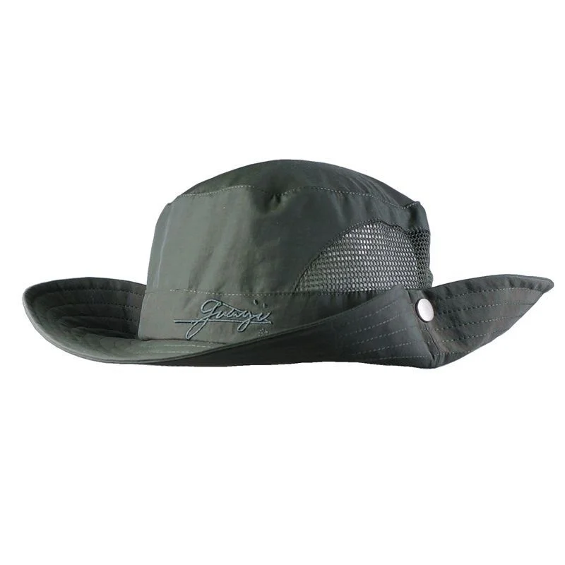 

Summer Men's And Women's Sunshade Cap Outdoor Fishing Cap Fisherman's Cap Breathable Big Basin Cap Beret Boina