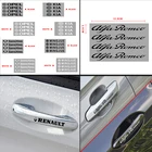 4 шт., стикеры на дверные ручки для автомобилей Jaguar XF XE XJ F-Pace X-Type S-Type F-Type E-Pace I-PACE XK