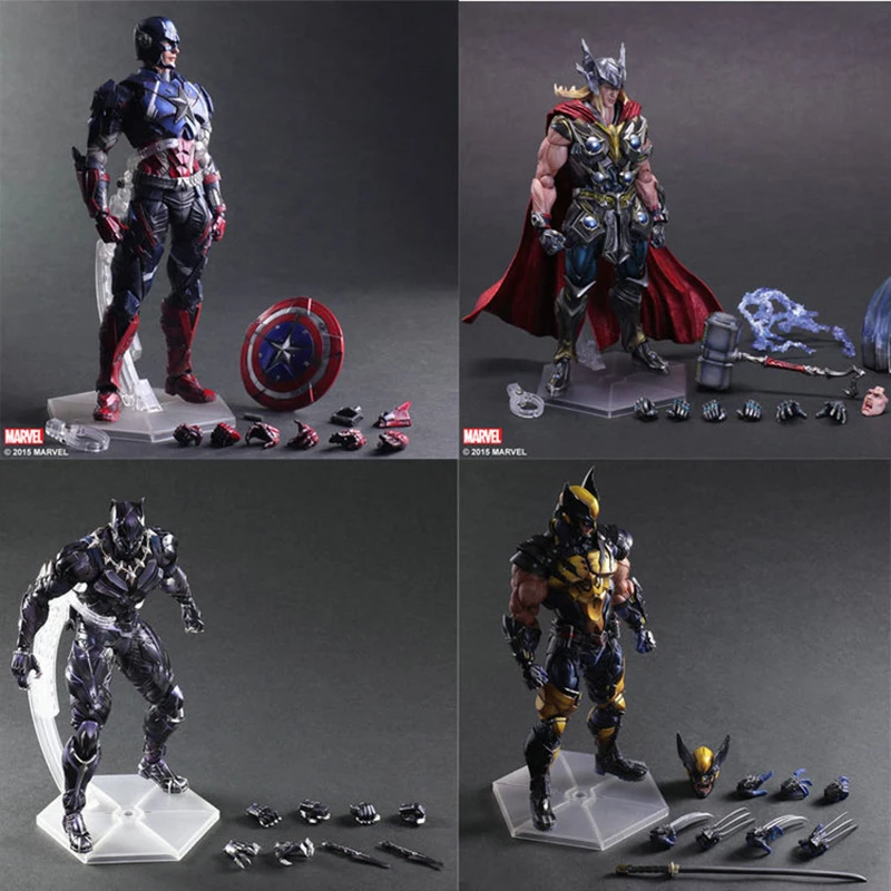 Модель экшн персонажа из комиксов Marvel Высококачественная модель коллекция