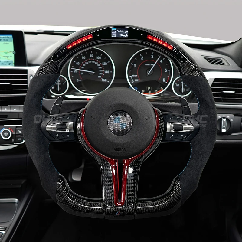 

Светодиодное гоночное рулевое колесо, совместимое с BMW WY