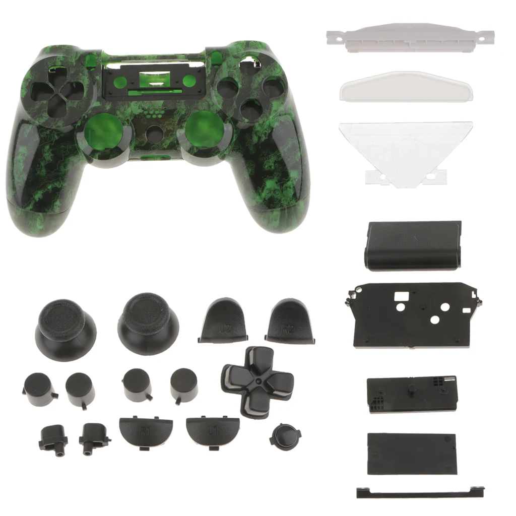 Custom Shell Hydro окунутый мод кнопки комплект для PS4 беспроводной контроллер|Запасные
