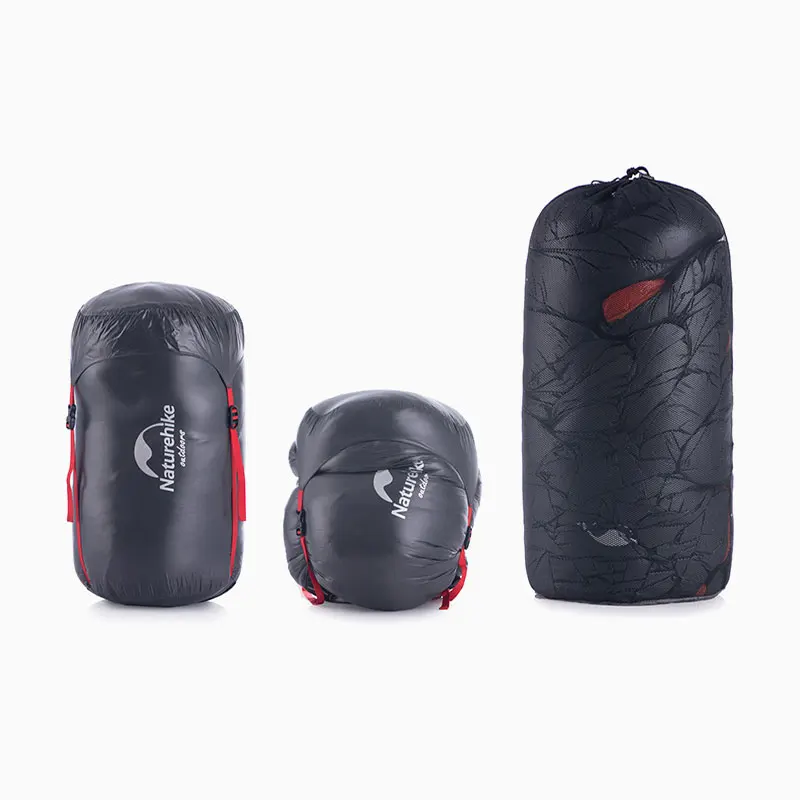 

Naturehike Down sleeping bag Outdoor thickening Warm camping Single sleeping bag Adult light Mummy sleeping bag NH19YD001