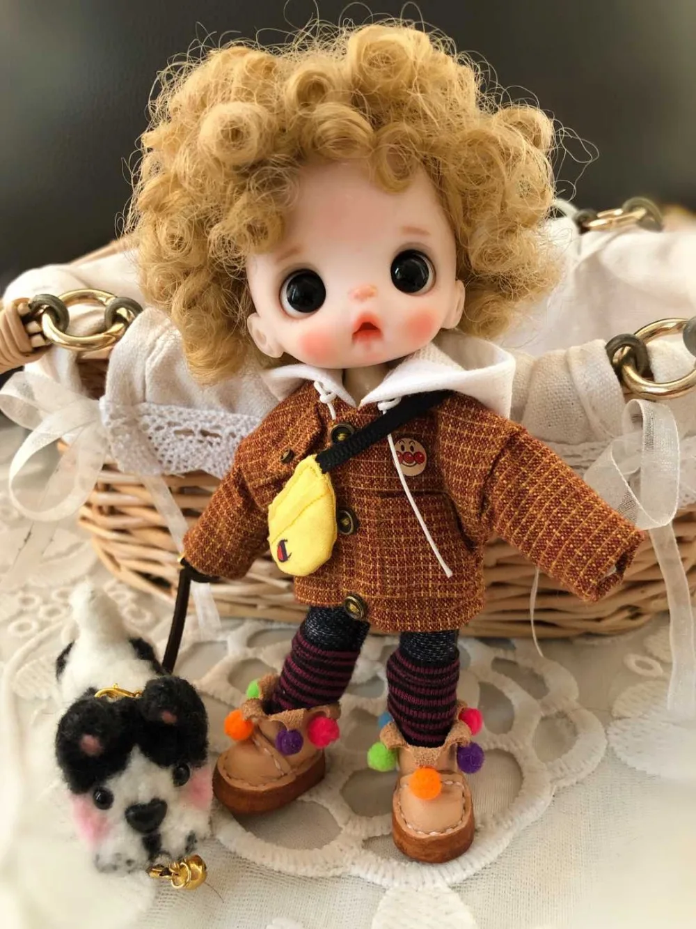 OB11 кукла голова Кастомизация 1/8 BJD куклы OB Полимерная глина