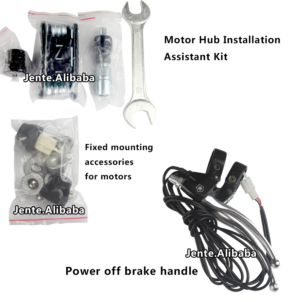 

DIY Refit 20 Inch electric bicycle wheel hub 48v Bafang motors +bike Controller Suite