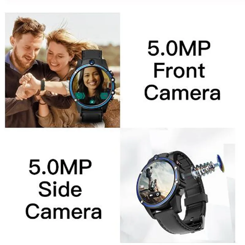 Kospet VIsion Смарт часы Android телефон 3 ГБ 32 Двойная камера Спортивные gps Smartwatch человек