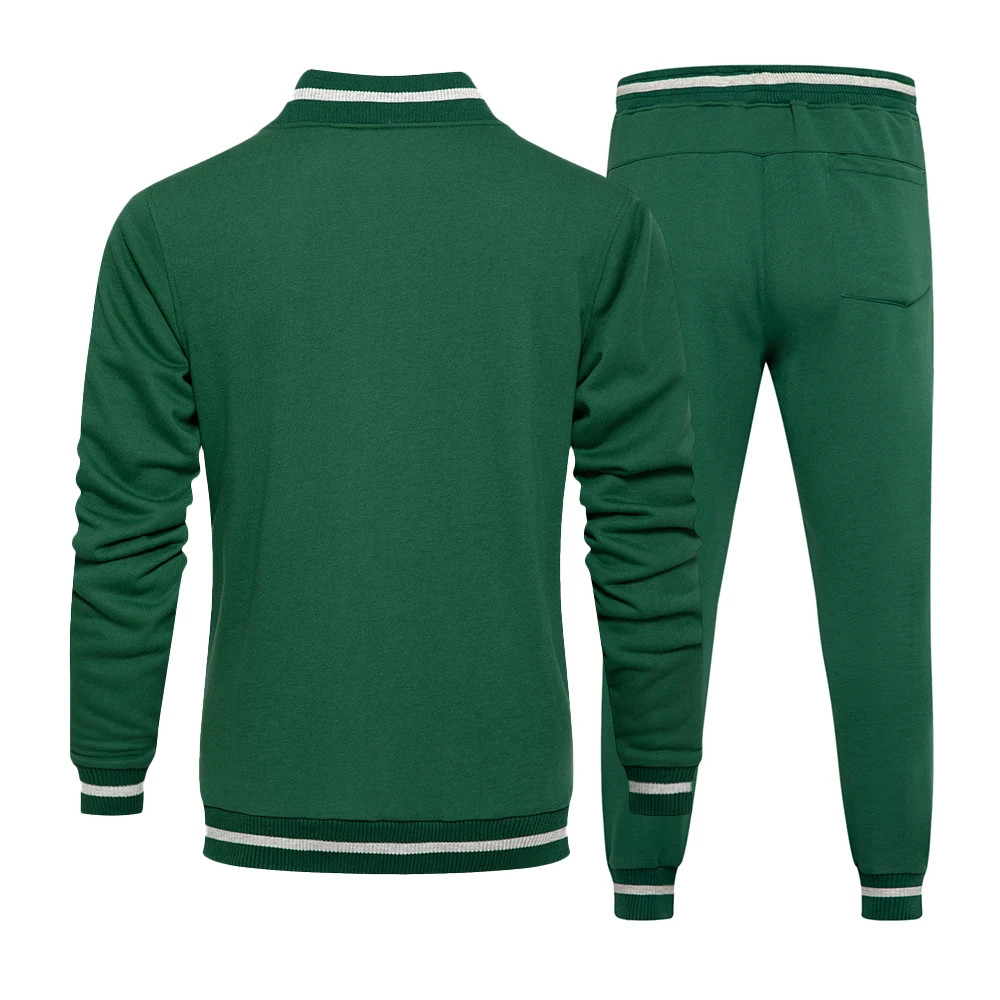 Мужской спортивный костюм комплект из двух предметов спортивная одежда модный