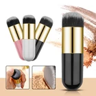 Новинка, кисть Chubby Pier для основы под макияж, плоские Кисти для макияжа, профессиональная косметическая кисть, набор кистей для основы под макияж