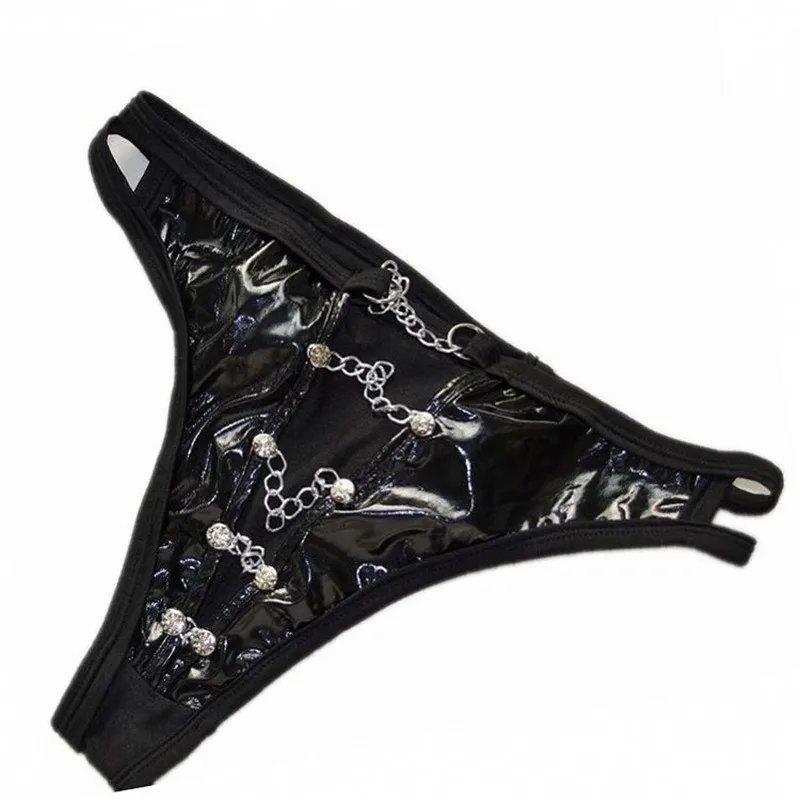 Мужские трусы с цепочкой сексуальное нижнее белье для мужчин открытая спина