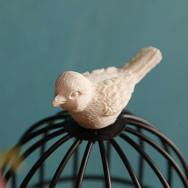 Железный подсвечник для птиц в скандинавском стиле Свадебный романтический со