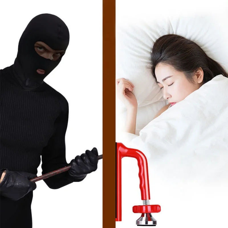 Portable Door Closer Self-Defense Stopper Lock-Security Brace Device For Personal Protection Home Security Damper | Обустройство дома