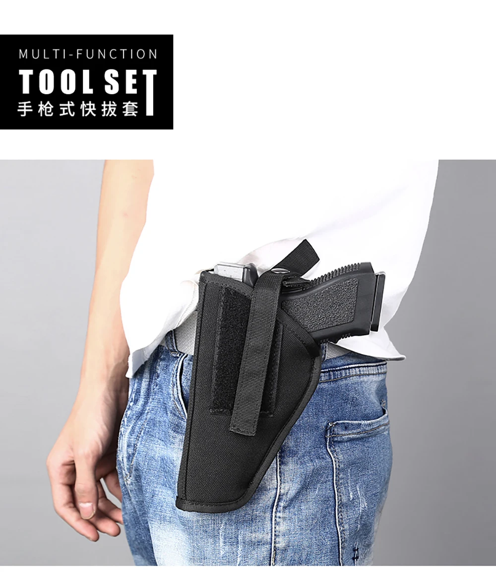Item hunting gun holster leather for gun transport hidden Airsoft gun bag for S& W M& P Shield to