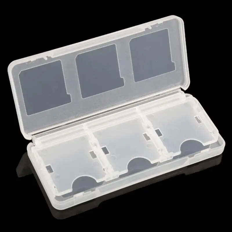 Пластиковый легкий портативный новый 6 в 1 чехол для игровых карт Nintendo DS Lite NDSL NDS