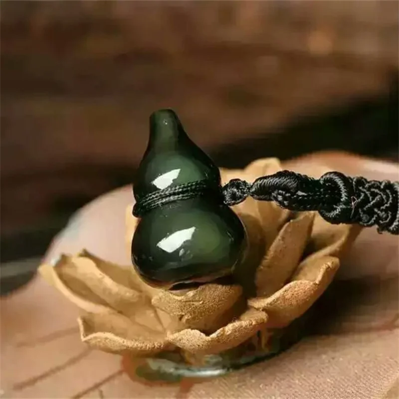 Натуральный Радуга обсидиановый глаз подвеска фэн-шуй ожерелье для мужчин