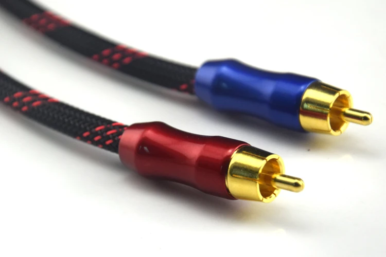Hifi 2RCA штекер 2XLR для аудиокабеля с разъемом типа &quotМама&quot Hi end 4N OFC Dual XLR женщин