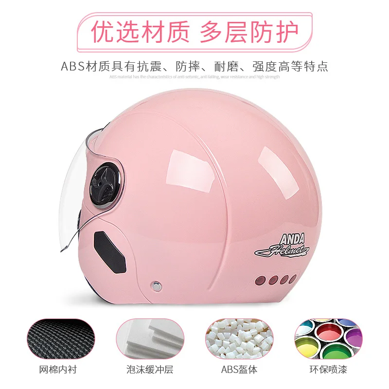 Мотоцикл синий Casco Go Kart скутер Мотор фургон мотоциклетные линзы винтажные шлемы