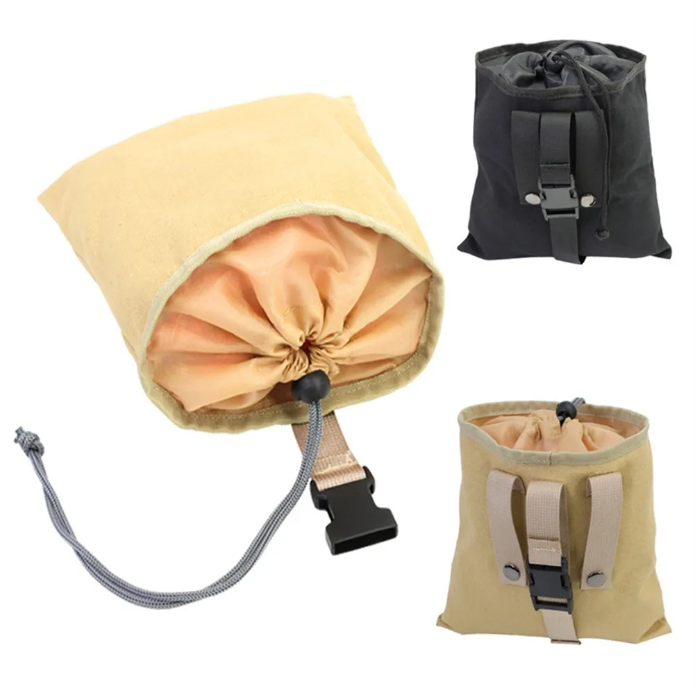 

1pcs Canvas Foraging Bag Bushcraft Bags Foraging Pouch For Hiking Treasures Seashells Camping Hunting Storage Outdoor Tools