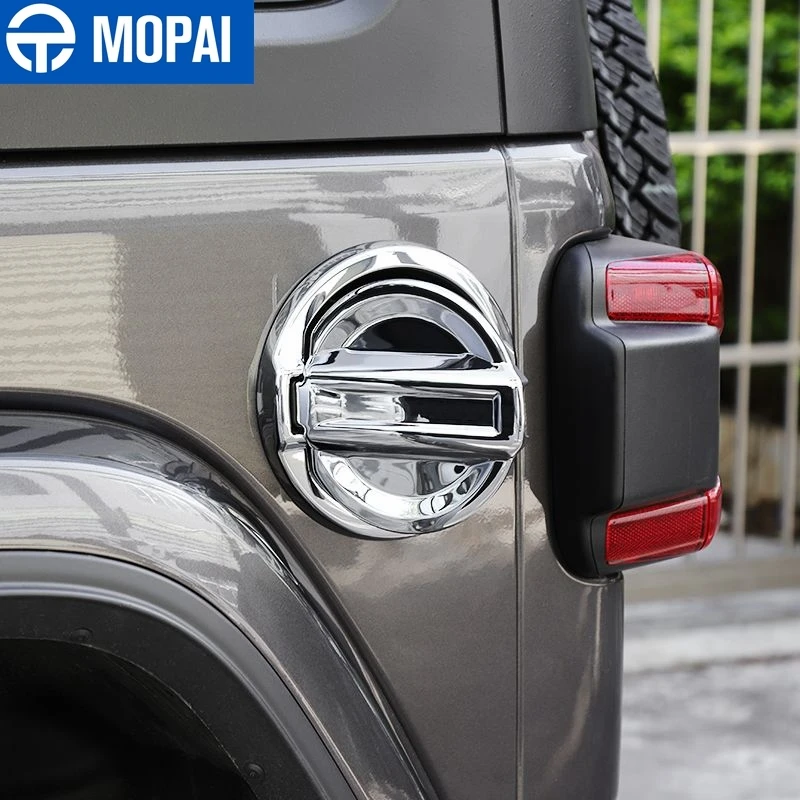 MOPAI чехлы на бак для Jeep Wrangler JL Автомобильная крышка газового топливного бака