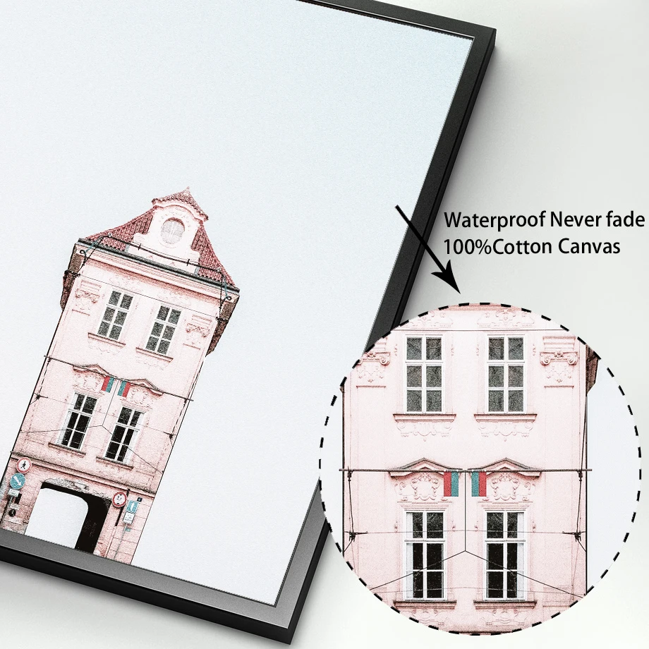 

Abstrac Pineapple Buildings Wall Poster Nordic Botanical Letter City Print Scandinavian Canvas Painting Contemporary Art Picture