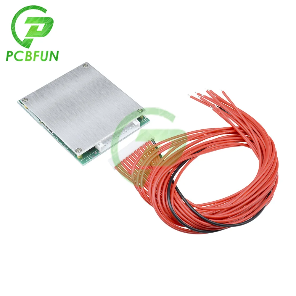 Защитная плата BMS 13S 35 А 48 В литий-ионная литиевая батарея 18650 с балансиром PCM PCB для