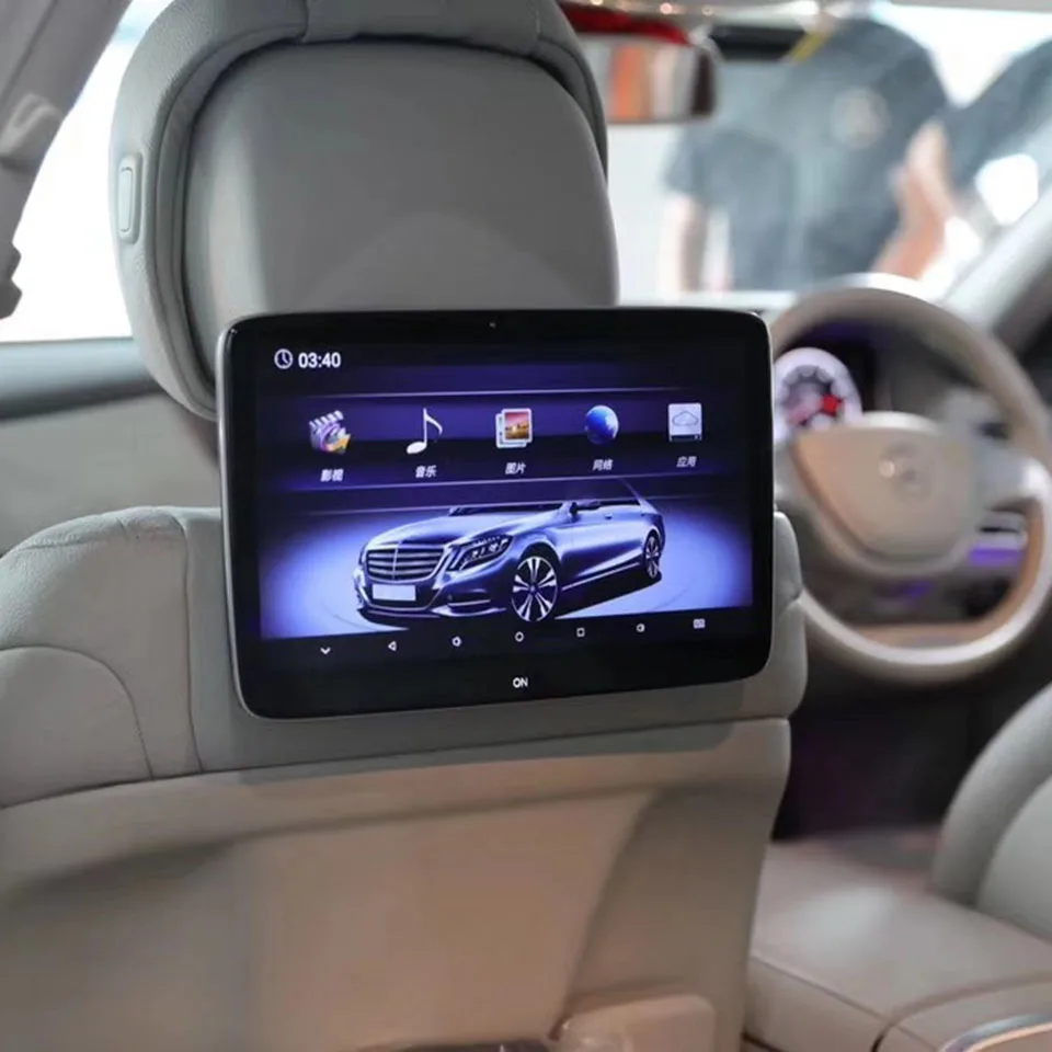 Автомобильный подголовник для телевизора 11 6 дюйма Android 9 0 с монитором Mercedes benz GLC