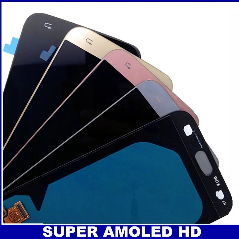 С регулировкой яркости lcd s для samsung Galaxy J7 Pro 2017 J730 J730F ЖК дисплей сенсорный