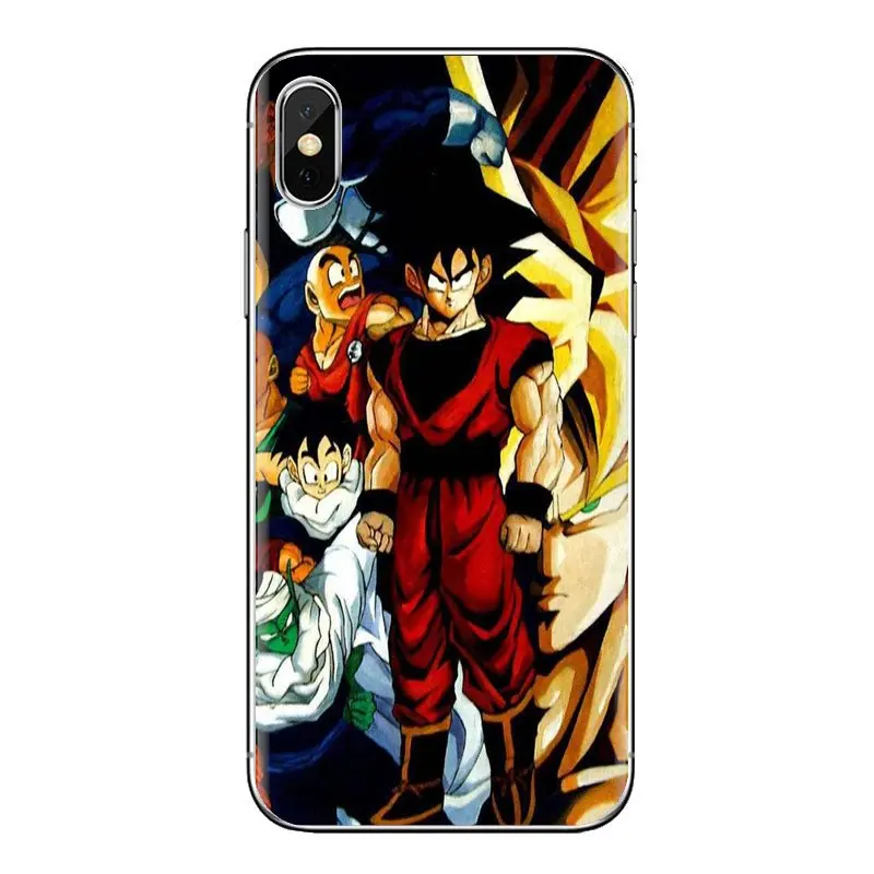 Dragon Ball Z Goku Super Saiyan для Xiaomi Mi3 samsung A10 A30 A40 A50 A60 A70 Galaxy S2 Note 2 большое ядро Prime мягкий