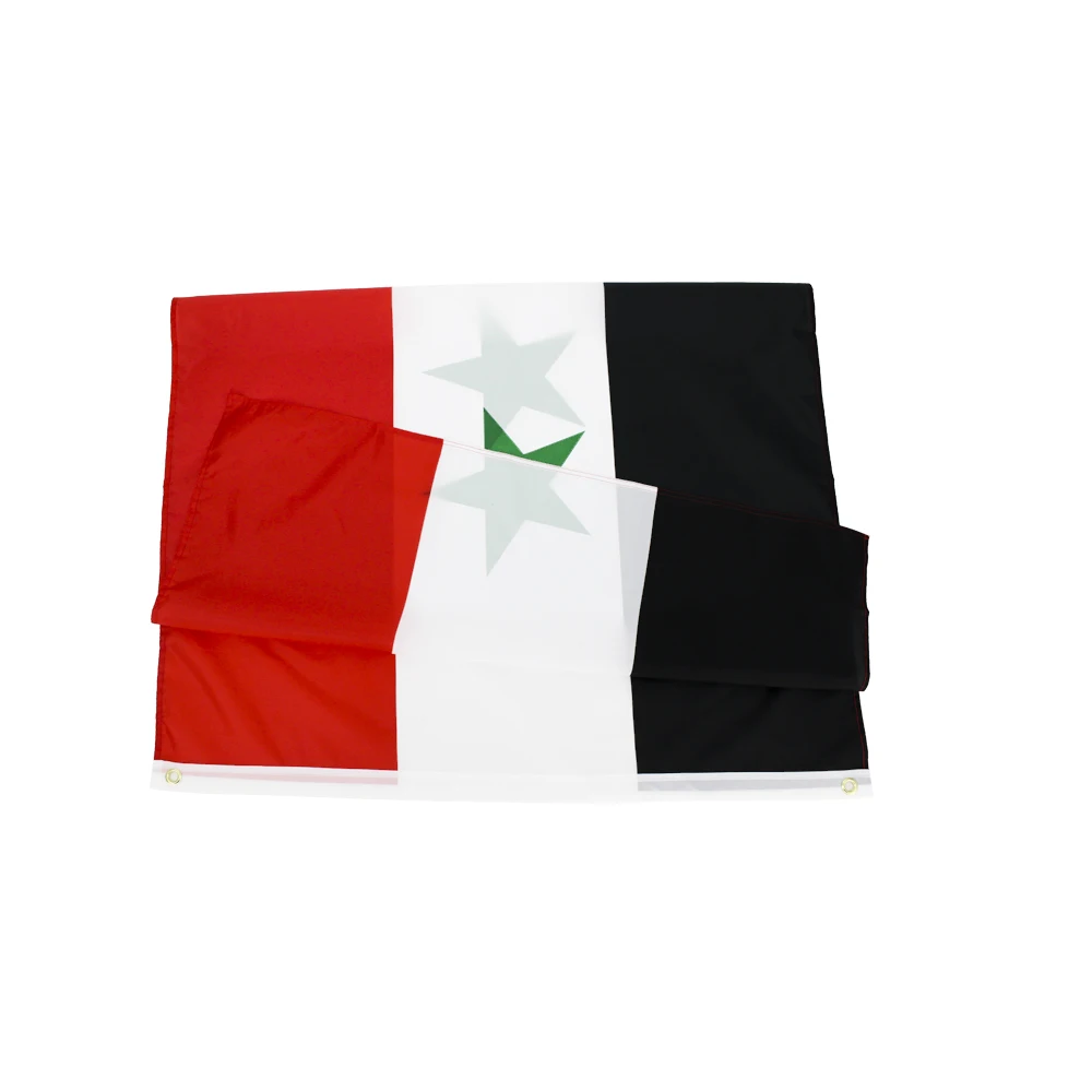 60x90cm/90x150cm The Syrian Arab Republic Flag 2x3ft/3x5ft SYR National Banner | Flags