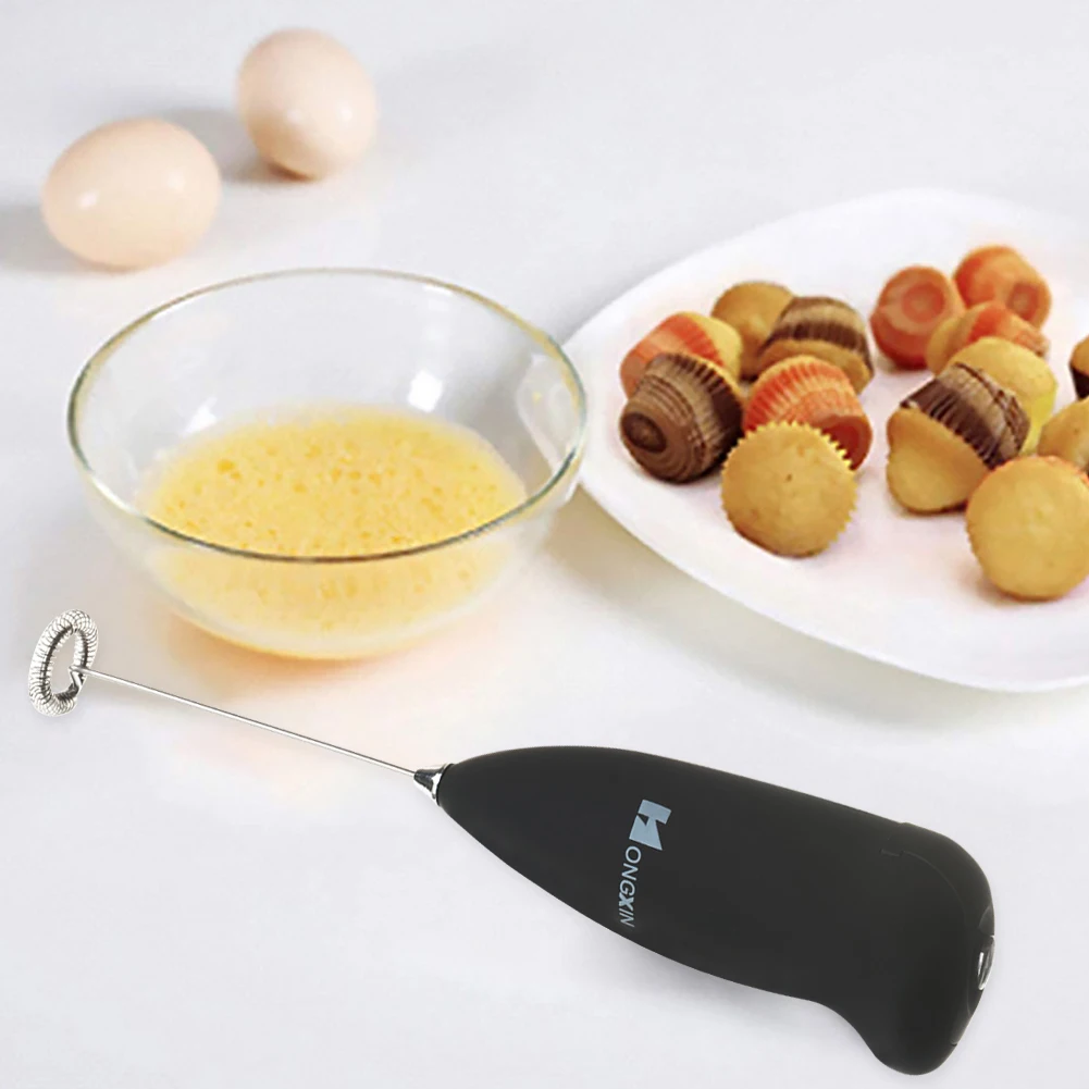 

Handheld Electric Egg Beater Milk Drink Coffee Frother Foamer Whisk Mixer
