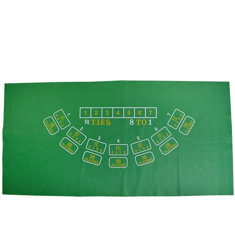 180*90 см скатерть баккара игровой коврик покерный для игры в покер войлочная доска