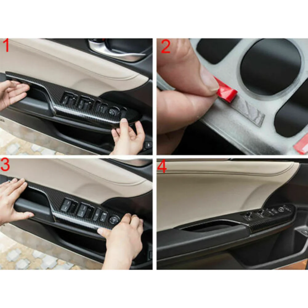 Автомобильные аксессуары украшение 4 шт. дверной замок переключатель подъемная