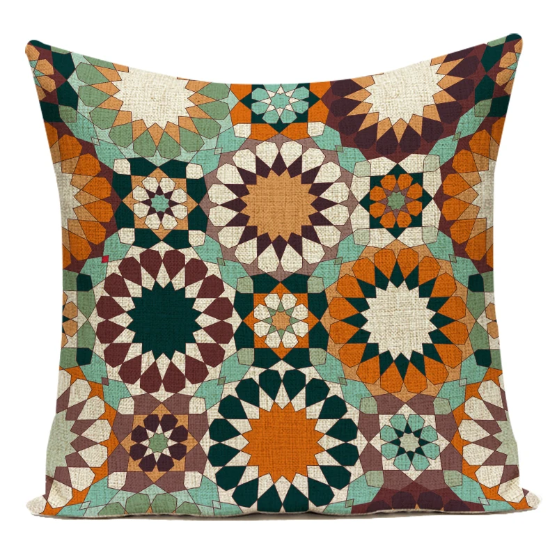 Декоративные подушки Чехол в стиле Бохо Винтаж геометрический чехол для из