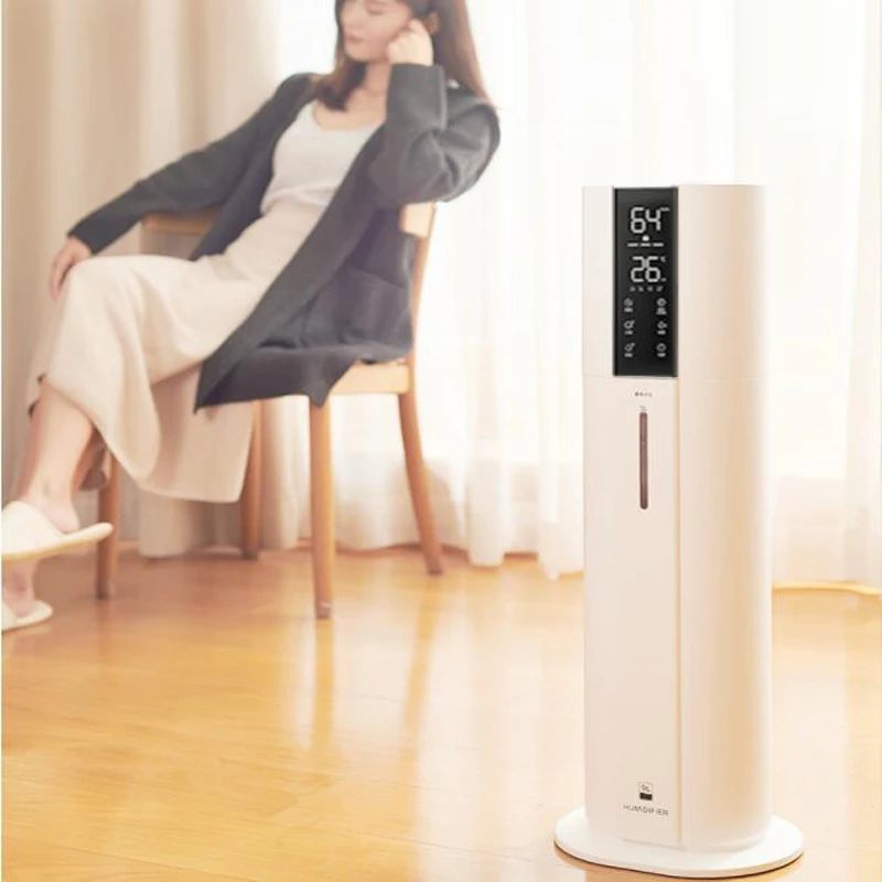 Floor-standing Humidifier Household Silent Bedroom Large Fog Volume Type Spray Sterilization Air Purifier 9L | Бытовая техника