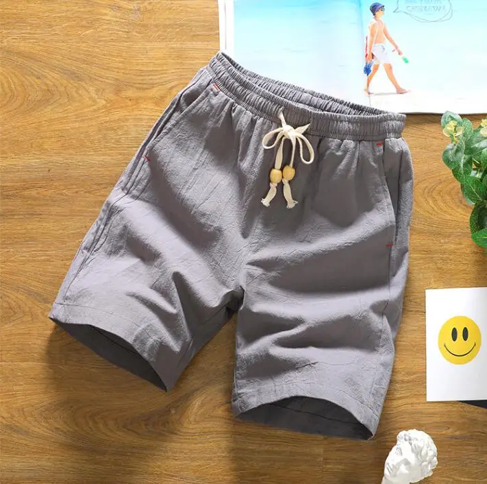 

summer shorts men's five pants cotton shorts men's lightweight casual pants large size