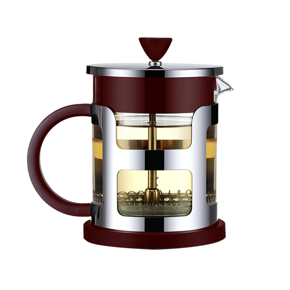 

1pc 600ML/1000ML Household Tea Filter Glass Teapot Handle Heat Resistant Glass Teapot Coffee Pot Tea Maker