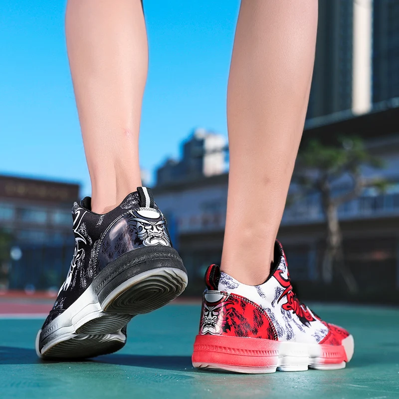 Мужские баскетбольные кроссовки Jordan противоударные с высоким берцем ботинки в