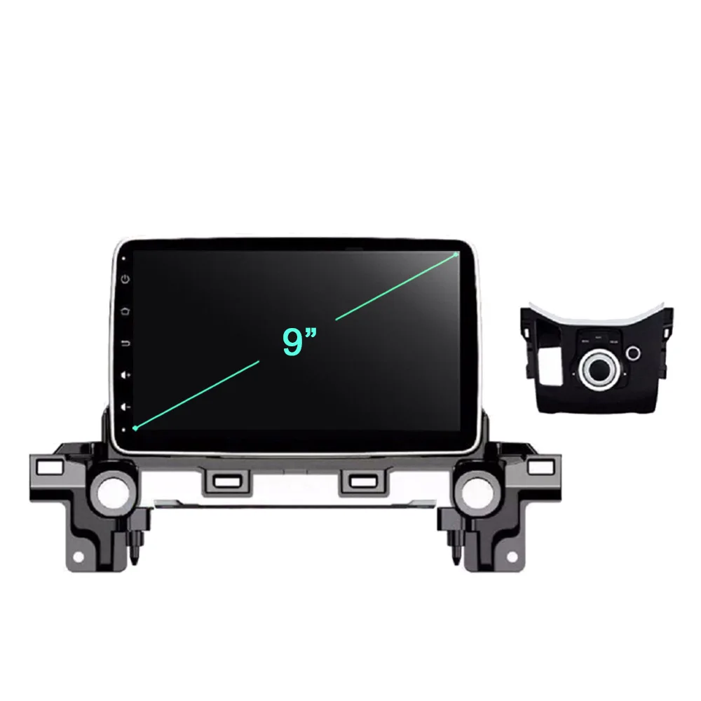 Автомобильный DVD-плеер PX6 9 дюймов DSP 2 Din Android 11 0 8 ядер 4 Гб + 64 ГБ GPS RDS Авторадио Wi-Fi