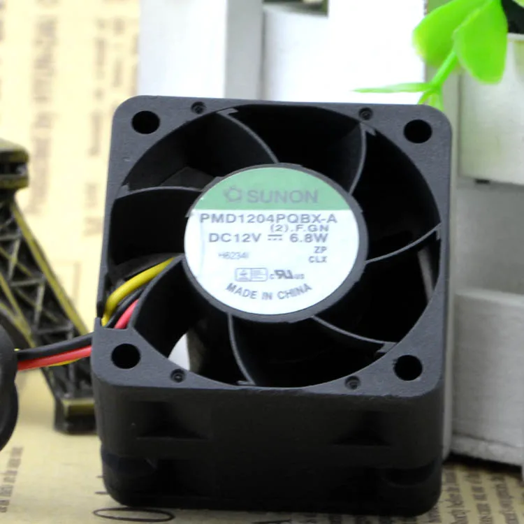 SUNON PMD1204PQBX-A 4 см 4028 12 В 6,8 Вт высокоскоростной сервер вентиляторы 40*40*28 мм