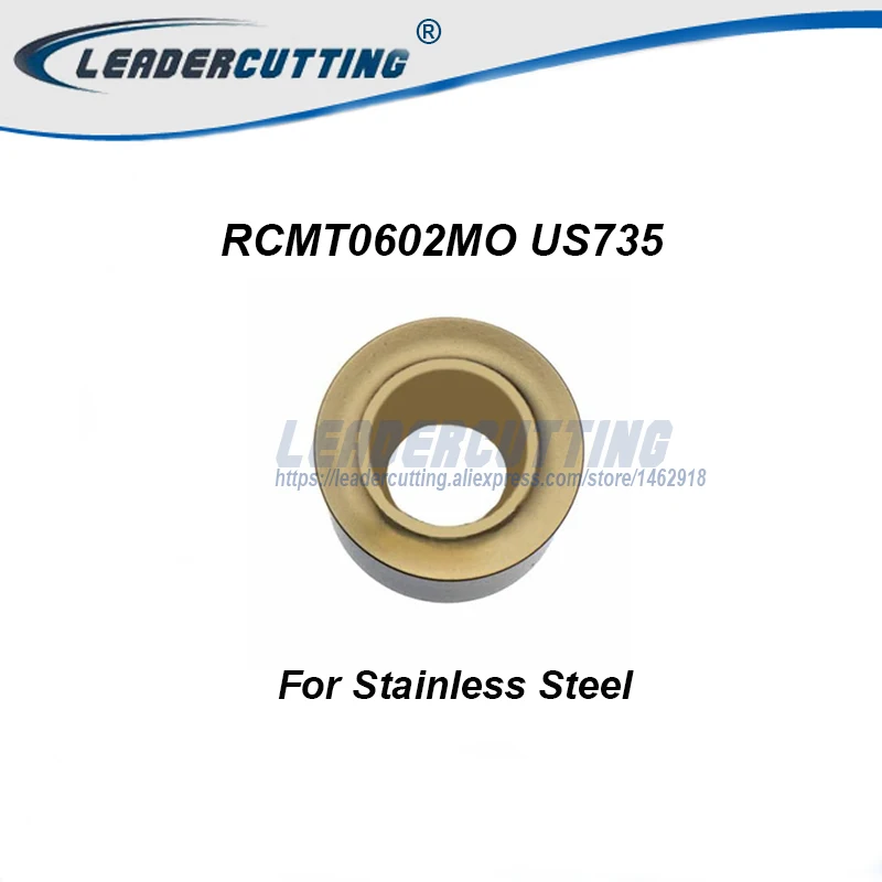 RCMT0602MO NX2525 UE6110 US735 * 10 шт. оригинальные карбидные вставки R3 лезвия|Токарный