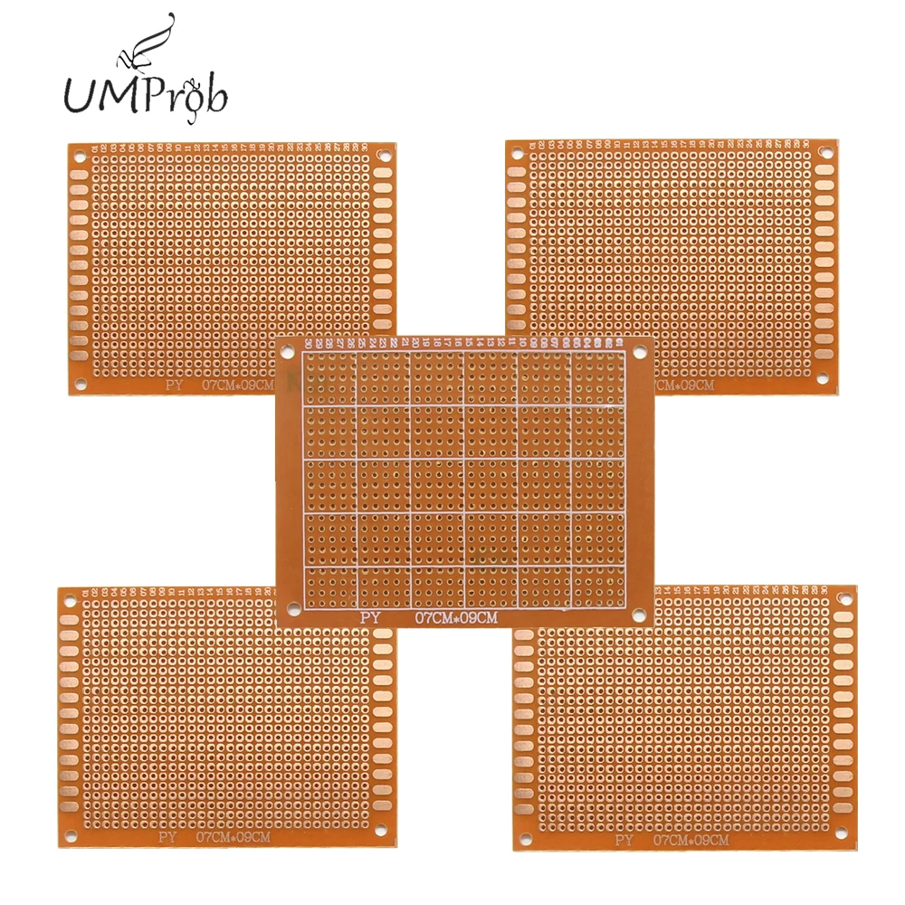 5 шт. 7x9 см DIY Прототип бумага PCB Универсальный Эксперимент Матрица платы 7*9 см для Diy Kit