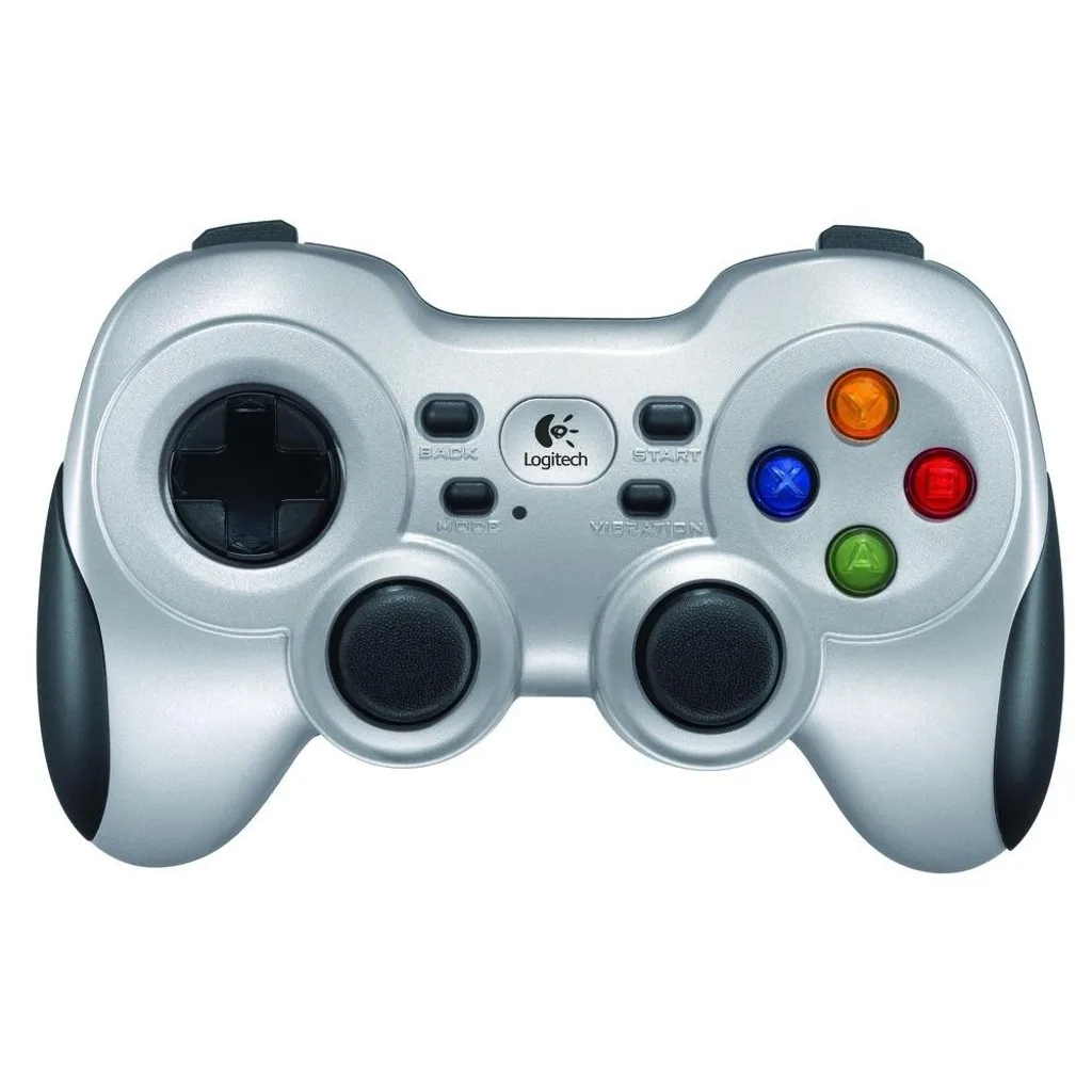 Logitech F710 Wireless Gamepad 2.4 Ghz Connection Double Vibrating Notification Motor Android Tv Compatible With 4 Key D-Pad 940-000142