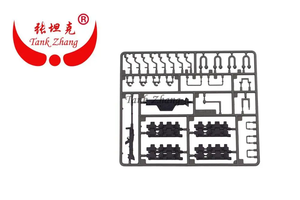 Tank Zhang / Heng Long 1/16 rc tank 3819 немецкая пантера запасные части пластиковые детали